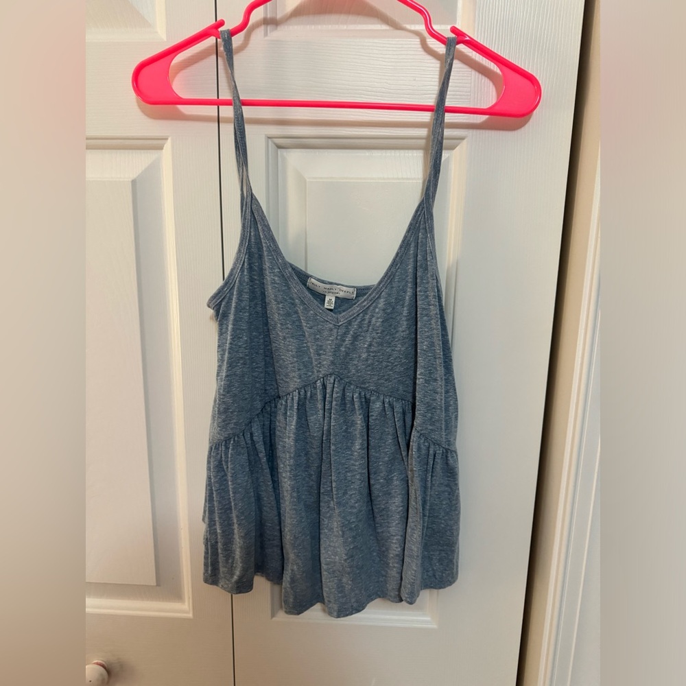 Light blue tank top, size M